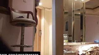 Answering the door in Thong or with ButtPlug in...