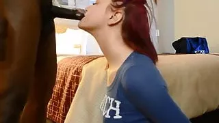 Ginger girl  with bbc