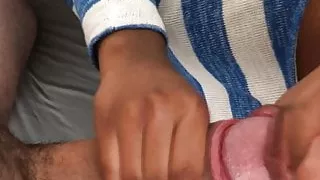 Blowjob by ex with cum in mouth