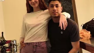 9inch Latino Fucks HOT Red Head College Teen Slut