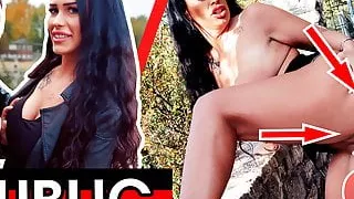 Random Dude bangs Dating App Latina IN PUBLIC Zara Mendez