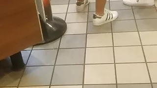 Thick Latina at KFC