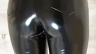 Shiny Latex Pvc Vinyl Rubber Pants Leggings