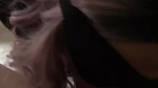 Trap whore Stella sucking my cock