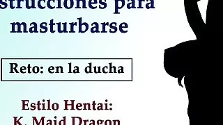JOI Hentai de Tohru, Maid Dragon. Spanish audio.