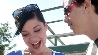 Sporty and very slutty teen