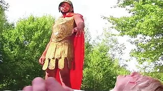 The blonde crucifixion-Emily