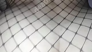 Bengali Housewife in fishnet stocking