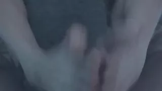 Evelina footjob with final cum shot