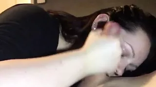 Cuckold Cheating Wife Dirty Talk Handjob and Blowjob