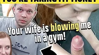 HUNT4K. Spontaneous pickup in the gym causes passionate sex