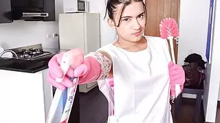 MAMACITAZ - Super Hot Latina Maid Camila Marin Loves POV Sex
