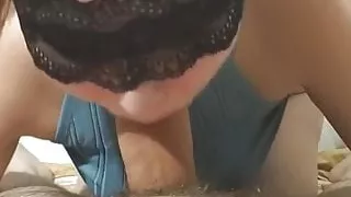 Blonde Deep Throat Blowjob POV Amateur