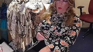 Big tit slut Cum in Tights