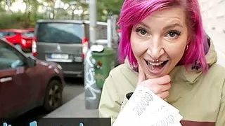 Public Agent Alex Bee Fucked in a Strip Bar by a Big Cock