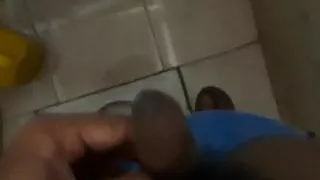 Rocky jhon fuck in bathroom