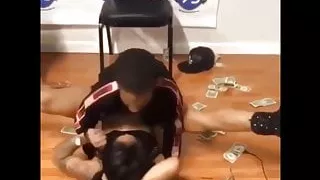 Stripper Letting 'little Person' Grind Up On Her