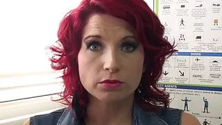 She gets anal fucked by the driving school teacher