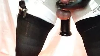 Showfuck  Big Big Toys Asshole Sissy Slut Cock Balls Rings