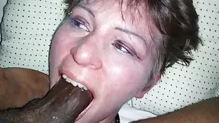 Hardcore Deep Throat For The Slave