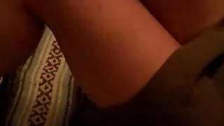 pantyhose leg rub tease