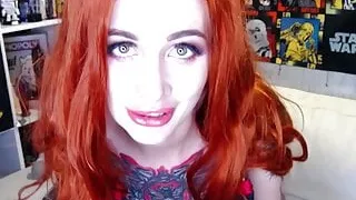 Horny Tattoed Teen Orgasms with Sex Toys - Hot Cosplay Camgi