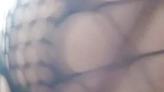 I walk in bodystoking an home