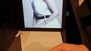 Cum Tribute to Beautiful Korean Actress Hong Soo hyun