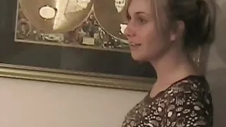 Her stocking covered feet get me so wet