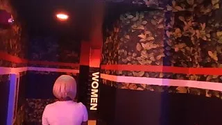 Surprise Step Brother, I'm Going To Fuck You Now In Restroom