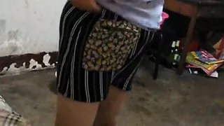 Chinese granny in the bath 2