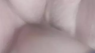 Gushing stuffed pussy