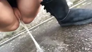 Outdoor pissing compilation