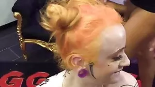 Redhead slut azura alii loves anal with cumshots