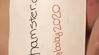 Candybaby2020 gets her tight ass cummed in