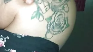 Dick stiff and thumping from the way she suck and slobbering