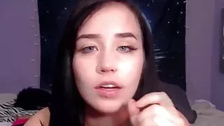 Blue eyed daddy's girl likes role play and gagging