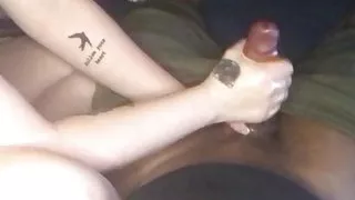 i jerked off bbc from gym when my boyfriend  was working