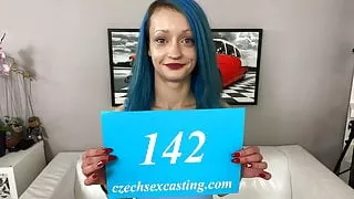 Skinny and sexy girl gets fucked blue