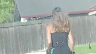 Sexy Ass Milf Exercising