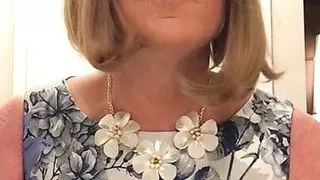 what a nice cum in a lovely satin dress