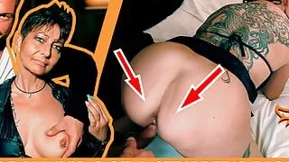 German MILF RUBINA outdoor fuck with youngster! WOLF WAGNER