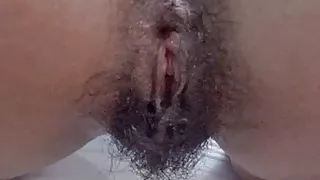 ASIANSEXDIARY Furry Asian Snatch Filled With Dick And CUM