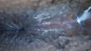 GF's hairy Vag