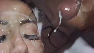 Juicy and horny Cumshots Slowmotion