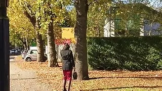 one of my favourite satin skirts