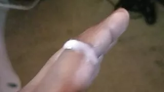 Granny outdoor anal & My cock