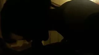 Vietnamese massage girl suck my cock while massage