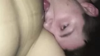 Eating her pie and some sloopy seconds