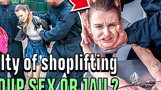 LAW4k. Crazy sexual punishment makes teen thief forget about